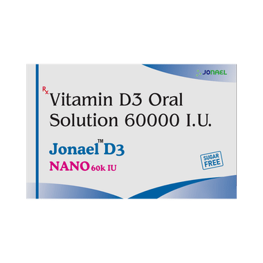 Image of Jonael D3 Nano 60K IU Oral Solution (5ml Each) Sugar Free