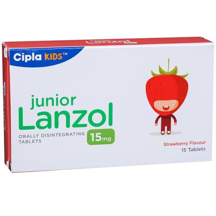 Junior Lanzol 15mg Tablet DT