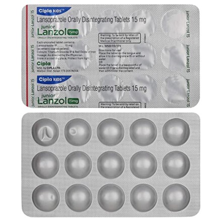 Junior Lanzol 15mg Tablet DT