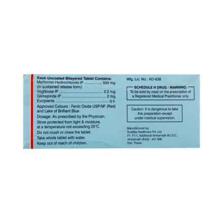K-Glim-Trio 2mg Tablet SR