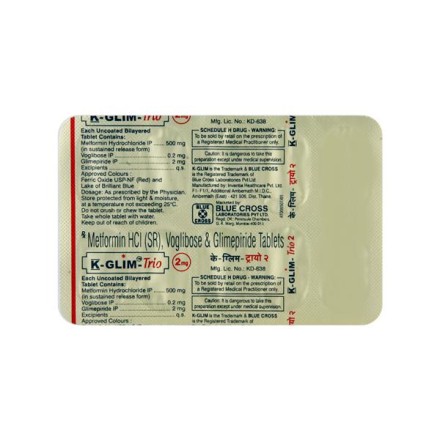 K-Glim-Trio 2mg Tablet SR
