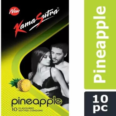 KamaSutra Dotted Condom Pineapple