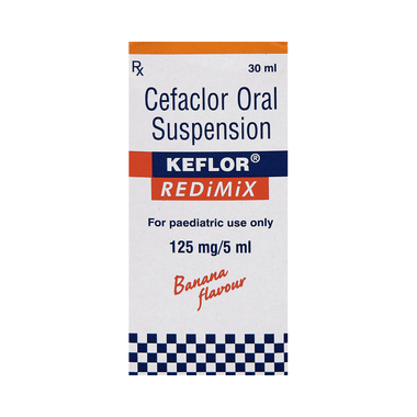 Keflor Redimix Oral Suspension Banana