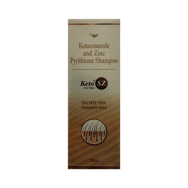 KETO SZ Hair Wash Sulphate Free Paraben Free