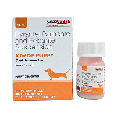 Image of Kiwof Puppy Pet Deworming Oral Suspension