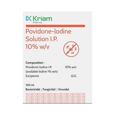 Kriam Pharma Povidone-Iodine Solution