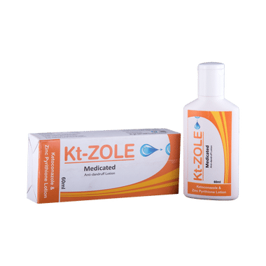 KT-Zole Medicated Anti Dandruff Lotion