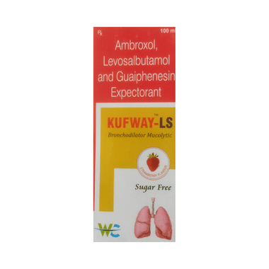 Kufway-LS Syrup Strawberry Sugar Free