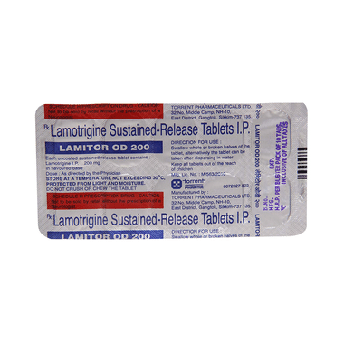 Lamitor OD 200 Tablet SR