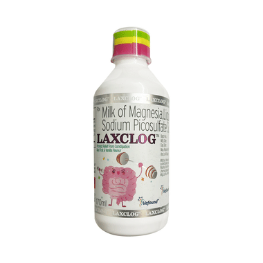 Image of Laxclog Oral Suspension Mix Fruit & Vanilla Sugar Free