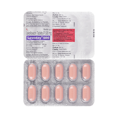 Levoday 500 Tablet