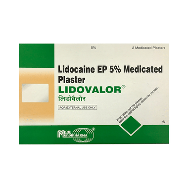Lidovalor Medicated Patch 14cm x 10cm