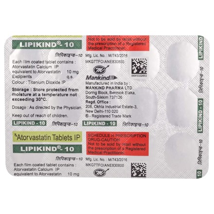 Lipikind 10 Tablet