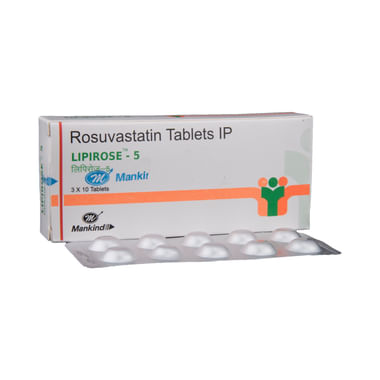 Lipirose 5 Tablet