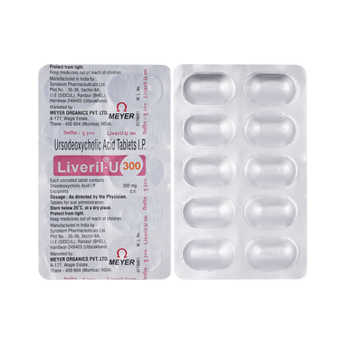 Liveril U 300mg Tablet