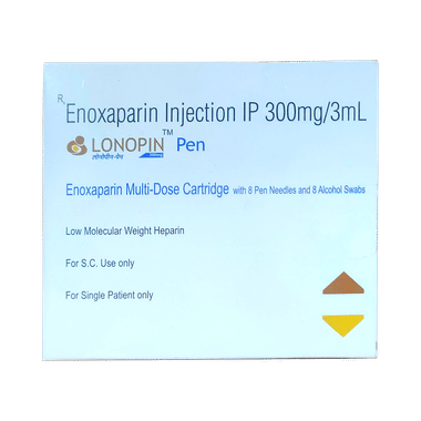 Lonopin MD 300mg Injection