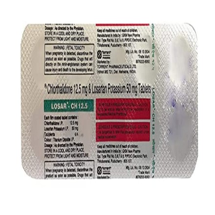 Losar-CH 12.5 Tablet