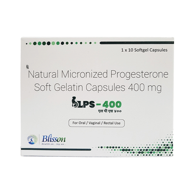 LPS 400 Soft Gelatin Capsule