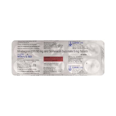 Lupin Mira-S 50 Tablet ER