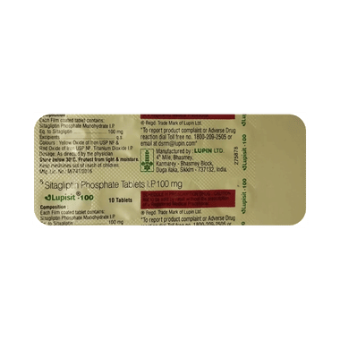 Lupisit 100mg Tablet