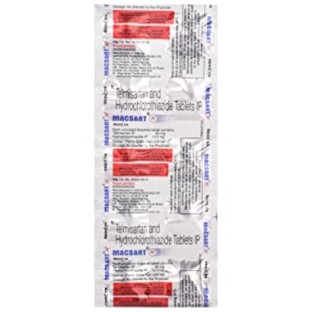 Macsart H 80mg 12.5mg Tablet