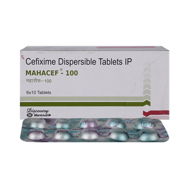 Mahacef 100mg Tablet