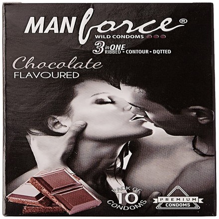 Manforce Wild Condom Chocolate