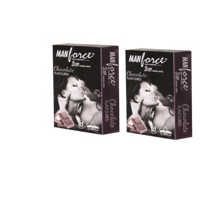 Manforce Wild Condom Chocolate