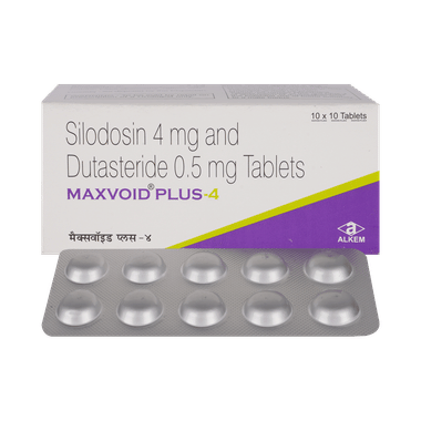 Maxvoid Plus 4mg/0.5mg Tablet