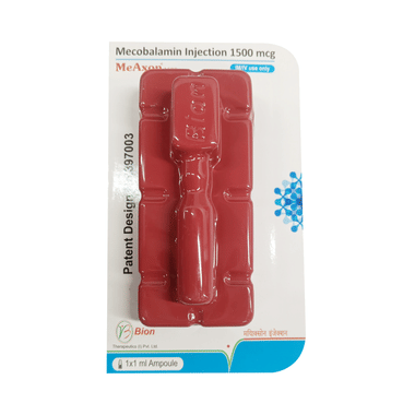 Meaxon Injection MeAxon 1500 Injection 1.0 ml in 1 ampoule | GetOMeds