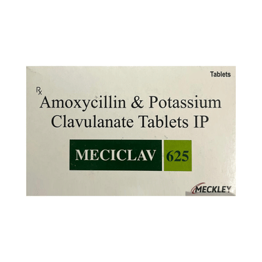 Image of Meciclav 625 Tablet