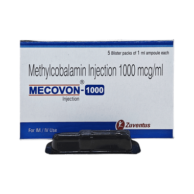 Mecovon 1000mcg Injection