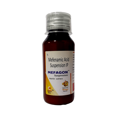 Image of Mefagon Oral Suspension Delicious Mango