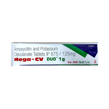Mega CV Duo 1gm Tablet