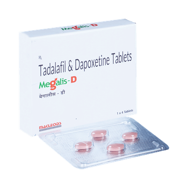 Megalis-D 10mg/30mg Tablet