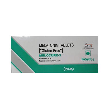 Image of Melocure Gluten Free 3mg Tablet