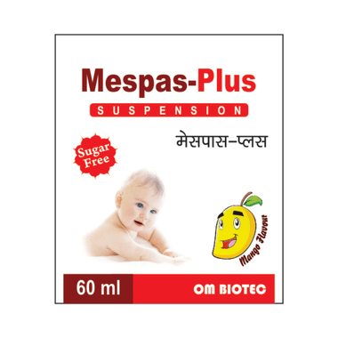 Mespas-Plus Oral Suspension Mango Sugar Free