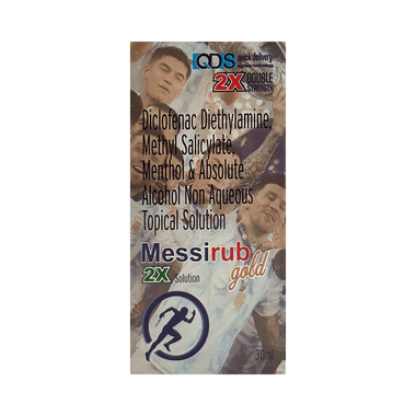 Messirub Gold 2X Solution