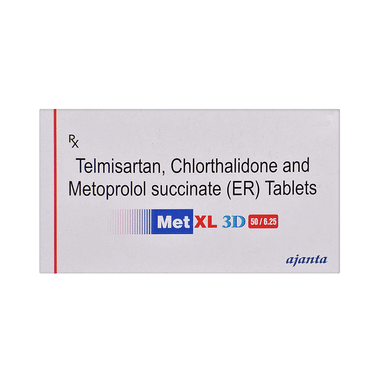 Met XL 3D 50/6.25 Tablet