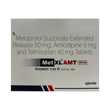 Image of Met XL AMT 50/5/40 Tablet