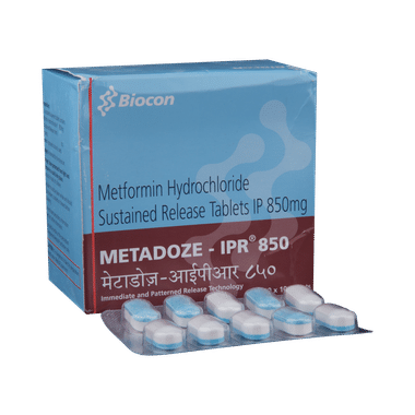 Metadoze-IPR 850 Tablet SR