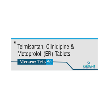 Image of Metaroz Trio 50 Tablet ER