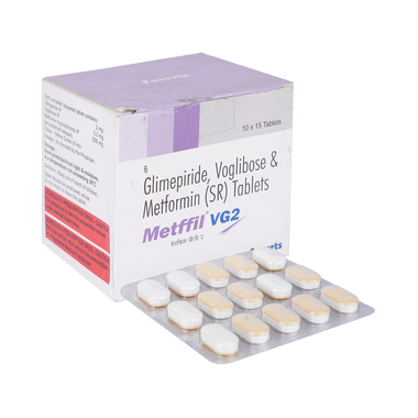 Metffil V G 2 Tablet SR