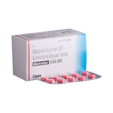Metolar AM 25 Tablet