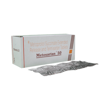 Metosartan 50 Tablet ER