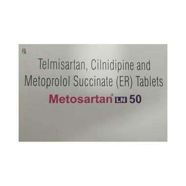 Metosartan LN 50 Tablet ER