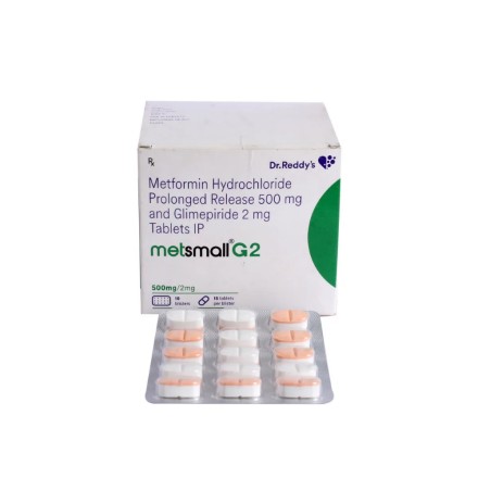 Metsmall G 2mg 500mg Tablet