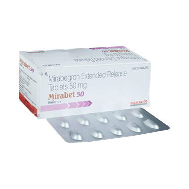 Mirabet 50 Tablet ER