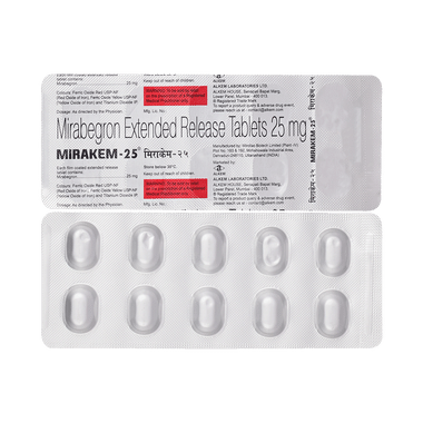 Mirakem 25mg Tablet