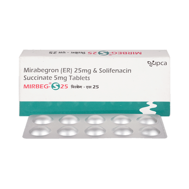 Mirbeg-S 25 Tablet ER